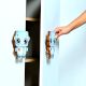 Handcrafted Acacia Wood Robot Handle Pair